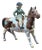 Girl on Skewball Pony Figurine from Beswick For Sale