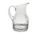 Block Crystal Symphony (BLCSYM) lead crystal water pitcher, produced in Poland between 1993 and 1997. This elegant pitcher...