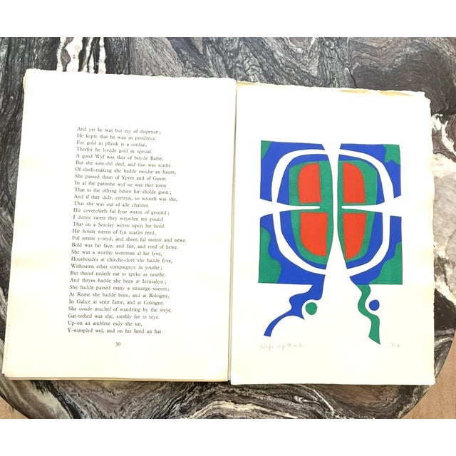 1960s Ronald King, Geofftey Chaucer / the Prologue to the Canterbury Tales Limited Ed For Sale - Image 5 of 18