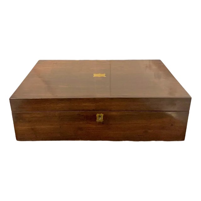 Victorian Rosewood Writing Box, 1860s For Sale
