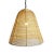 Wicker Strip Bell Coastal Contemporary Pendant Light Medium For Sale - Image 4 of 8