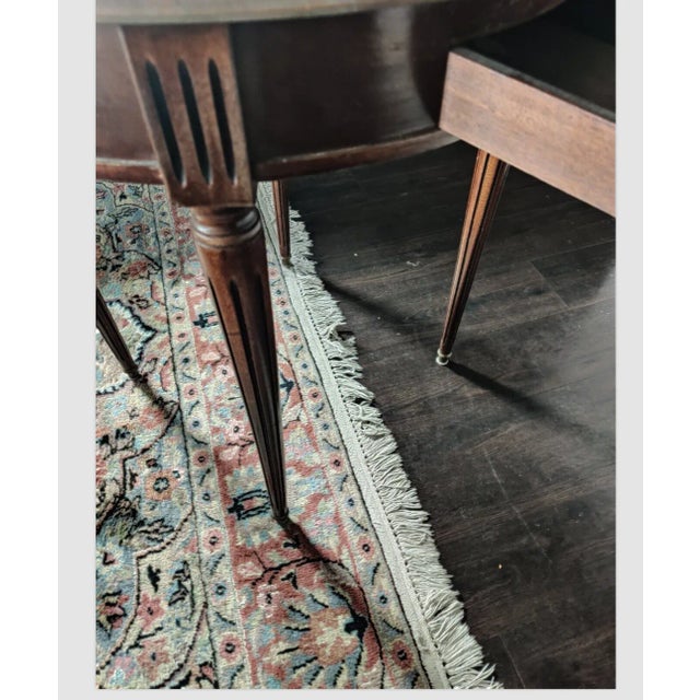 Wood Mid 19th Century Antique French Louis XVI Table Bouillotte For Sale - Image 7 of 11