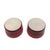 Contemporary Le Creuset Stoneware Cerise Ramekins Set of 2 For Sale - Image 3 of 8