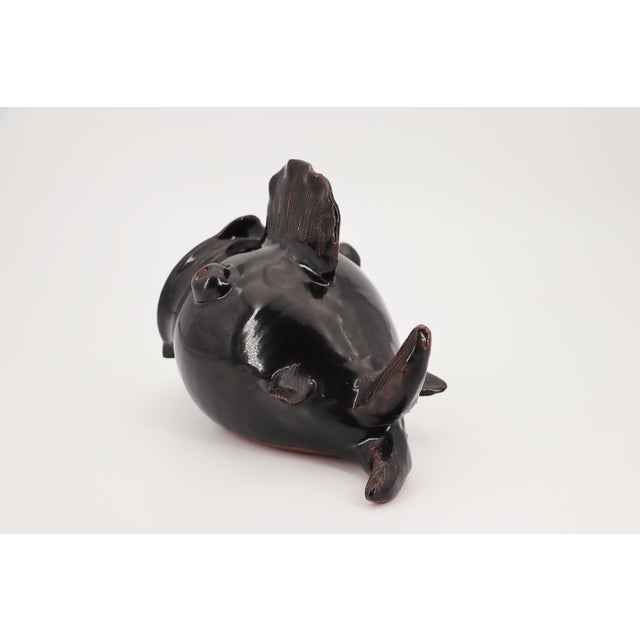 Circa: 1940. Origin: Portugal. Material: Glazed Earthenware. Item condition: Minor signs or use. Minor chips. Age...