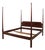 Councill Craftsmen King Size Mahogany Pencil Point Bed For Sale