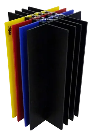 Vase in Acrylic Glass from Reg Design Amsterdam, 1980s