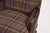 Ralph Lauren Wool and Leather on Vintage Accent Chairs Set For Sale - Image 10 of 15