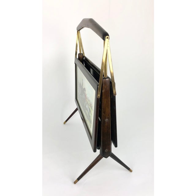 Mid-Century Italian Magazine Rack in Ico Parisi Style For Sale - Image 17 of 18