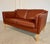 Mid-Century Danish Cognac Leather 2-Seater Sofa from Mogens Hansen For Sale - Image 10 of 18