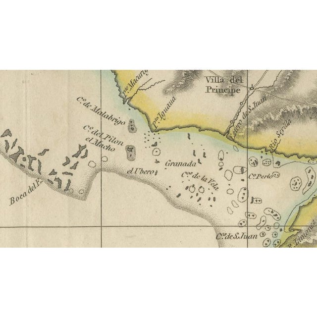 Antique Map of Cuba by John Thomson, 1816 For Sale - Image 12 of 13
