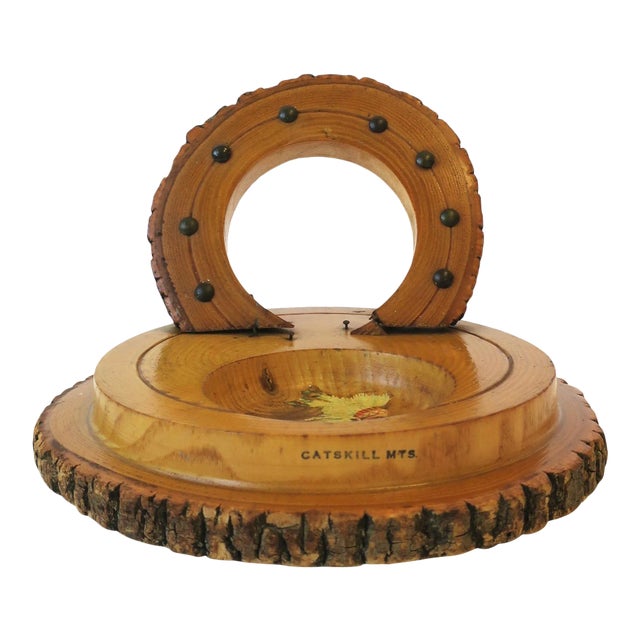 Catskill Mountains Wood Catchall For Sale