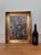 Green Vintage Original Flower Still Life Oil Painting: Framed Floral Art For Sale - Image 8 of 10