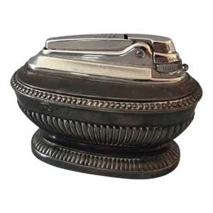 Vintage Ronson Silverplate Lighter Made in England