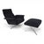 Siesta 62 Lounge Chair with Ottoman by Jacques Brule for Kaufeld, 1960s, Set of 2 For Sale - Image 6 of 18