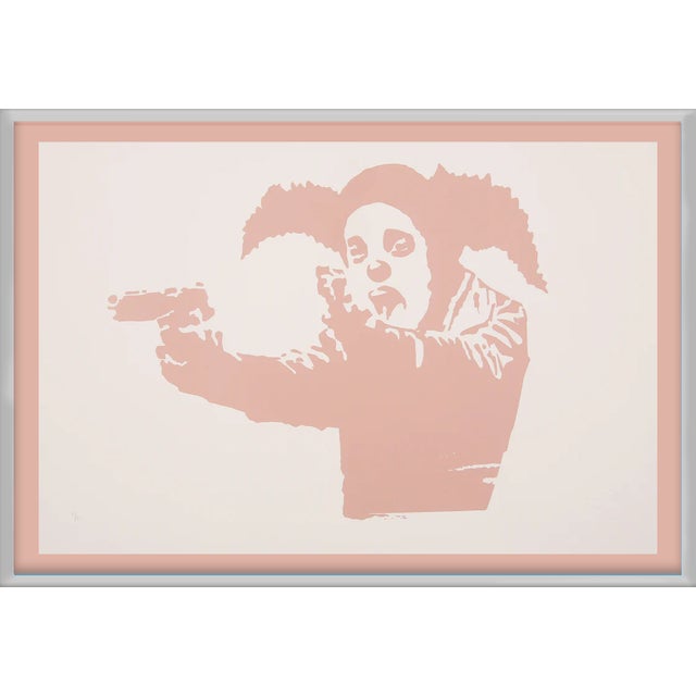 Banksy, Clown Skateboard Lick Shot, 2024, Print For Sale - Image 3 of 3