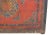 Red Late 19th Century Hand Painted Five Bats Antique Gansu Tibetan Cabinet For Sale - Image 8 of 12