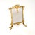 A beautiful antique French gilt metal fire screen, dating from around the 1900-1920 period. It is of extremely fine...