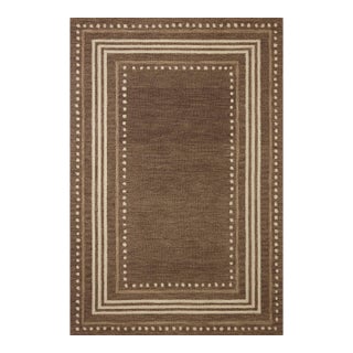 Chris Loves Julia x Loloi Alfie Bark / Natural 2'-6" x 7'-6" Runner Rug For Sale