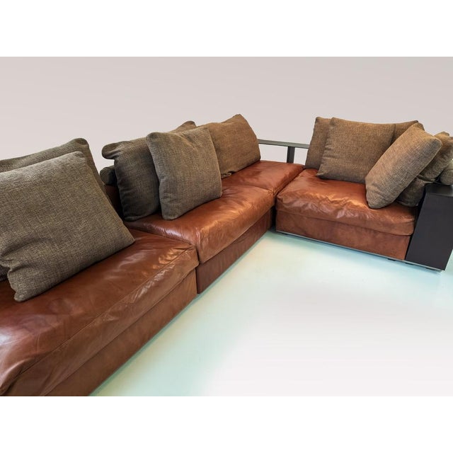 Antonio Citterio Groundpiece Modular Sofa by Antonio Citterio for Flexform, Italy, 2010s, Set of 6 For Sale - Image 4 of 15
