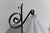 Metal Art Deco Danish Tripod Floor Lamp in Wrought Iron, 1940s For Sale - Image 7 of 18