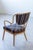 Arm chair designed by Aage Herman Olsen. Produced by Kocks Snickerifabrik in Sweden during the 1940-50s. Made from solid...