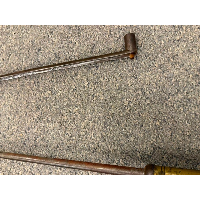 Rare 19th Century Accountant's Cane With Spanish Guard, Circa 1870 For Sale - Image 11 of 12