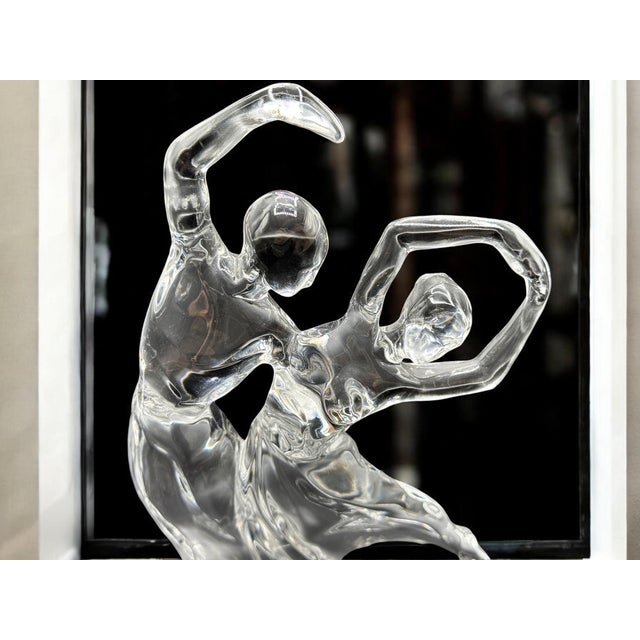 Italian Crystal Bolero and Dance Figurine from Royal Crystal Rock, 1980s For Sale - Image 6 of 11