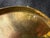 Vintage Faux Bamboo Brass Oval Tray For Sale - Image 16 of 17
