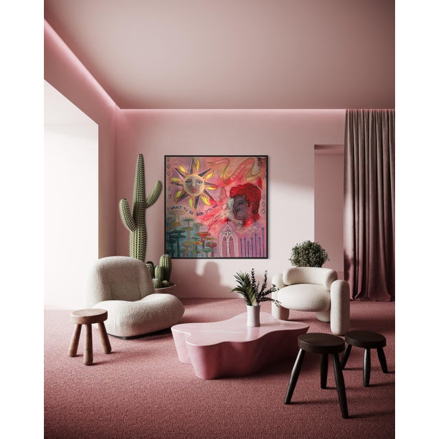 Contemporary Queer Figurative Composition, 2025, Oil Painting on Canvas For Sale - Image 3 of 11