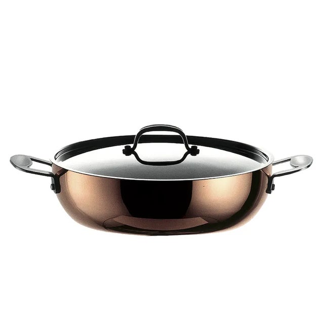 Contemporary Mepra Toscana 28 Cm Saute Pan With Handles For Sale - Image 3 of 3