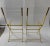 Contemporary Set of Vintage Acrylic Glass Folding Chairs For Sale - Image 3 of 7
