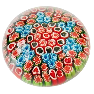 Vintage Murano Millefiori Papier Presse, 1970s