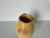 Mid-Century Modern 1980's Vintage Mustard Yellow Glaze Art Studio Pottery Vase, Signed For Sale - Image 3 of 8