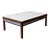 1970's Walnut, Laminate & Chrome Coffee Table For Sale