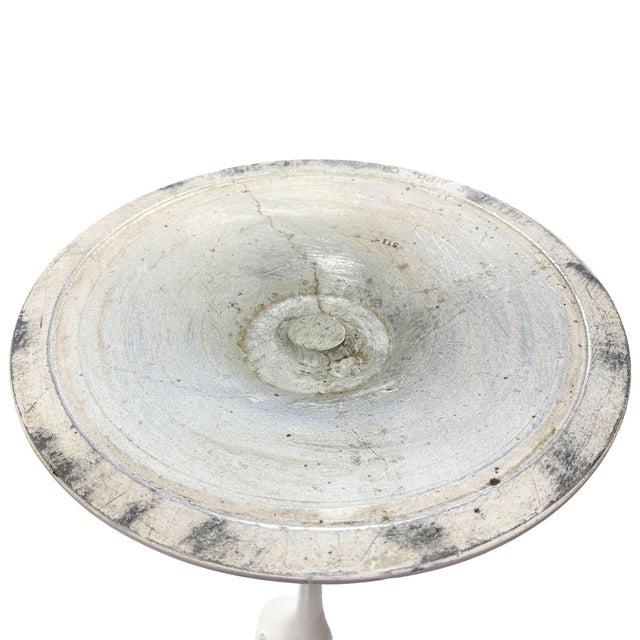 1960s 1960s Mid-Century Eero Saarinen Style Tulip Formica & Aluminum Side Table Attributed to Knoll For Sale - Image 5 of 5