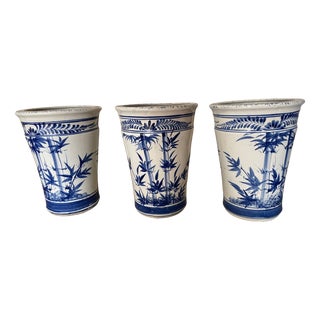Vietnam Plant Pot Set, 1960s, Set of 3 For Sale