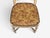 Regency, Four Dining Chairs, Painted Wood, Straw, Fabric, Usa, 1940s For Sale - Image 14 of 15
