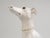 White Vintage Italian Whippet Sculpture For Sale - Image 8 of 15