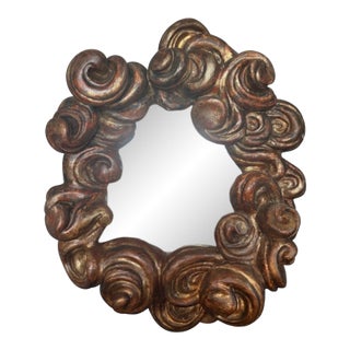 19th Century Italian Baroque Cloud Mirror For Sale