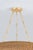 Metal Hudson Valley Lighting Oaklyn 36 in. 6 Light Chandelier in Vintage Gold Leaf Finish For Sale - Image 7 of 11