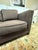 Brown Mitchell Gold + Bob Wiilliams Contrast Trim Sofa For Sale - Image 8 of 12