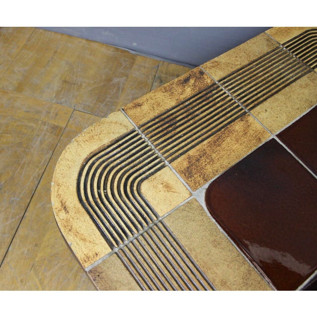 Mambo Model Coffee Table by Roger Capron, 1974 For Sale - Image 11 of 15