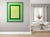 Abstract Contemporary Abstract Acrylic on Canvas "Autosuggestion (Green)" by Andy Harwood For Sale - Image 3 of 4