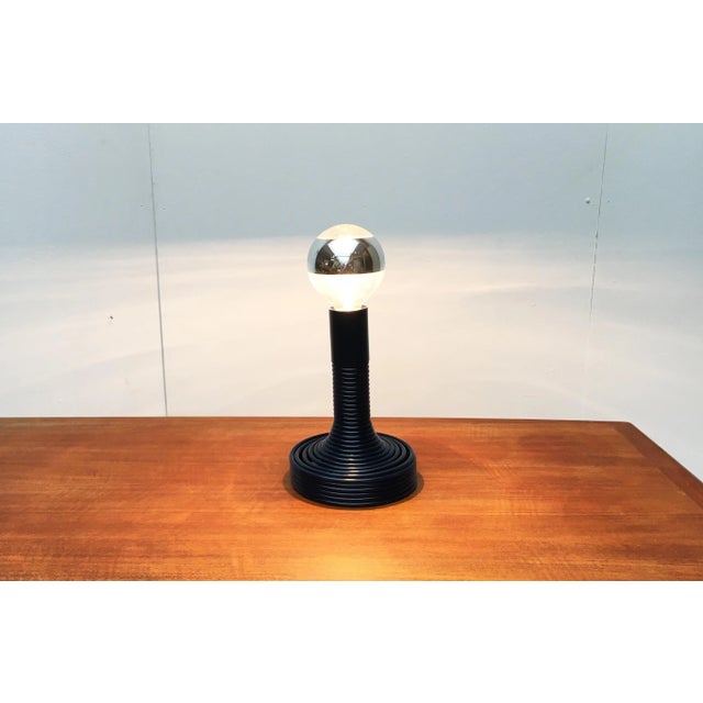 Italian Space Age Spirale Table Lamp by Angelo Mangiarotti for Candle For Sale - Image 16 of 18