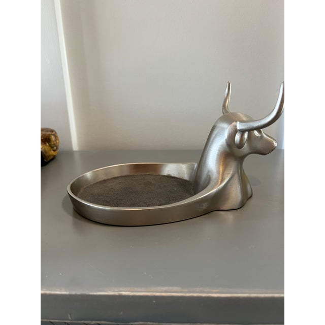 Bull Valet Catchall Tray For Sale - Image 4 of 11