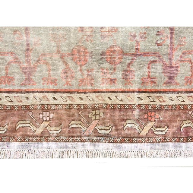 Early 20th Century Central Asian Khotan Rug For Sale In Chicago - Image 6 of 15