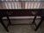 Councill Furniture Councill Furniture Georgian Carved Banded Mahogany Console Table For Sale - Image 4 of 4