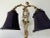 Metal 1960s Italian Hollywood Regency Gilt Tole and Porcelain Flowers Desk Lamp/ Sold For Sale - Image 7 of 12