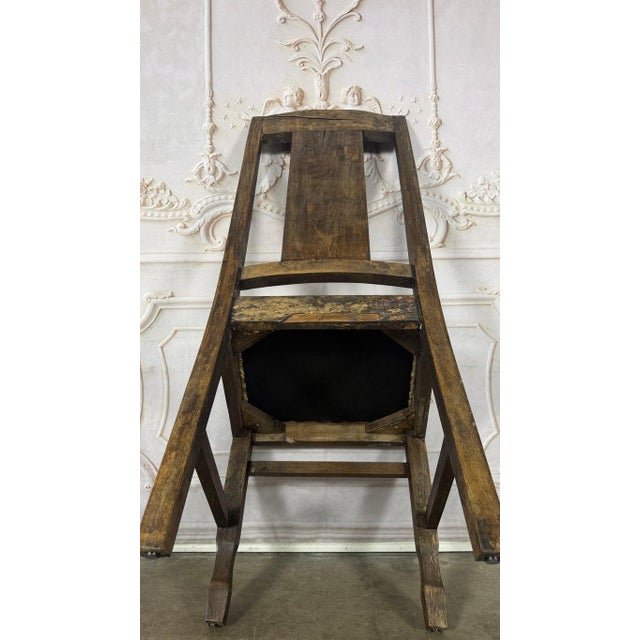 Set of 8 Rustic English Arts & Crafts Dining Chairs For Sale - Image 10 of 18