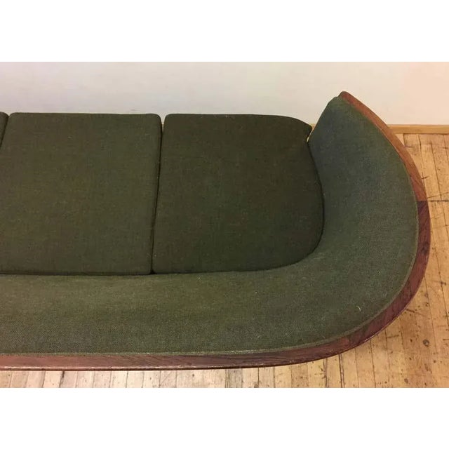 Mid 20th Century Vintage Danish Modern Sofa by Pi Langlos Fabrikker, Stranda For Sale - Image 5 of 11